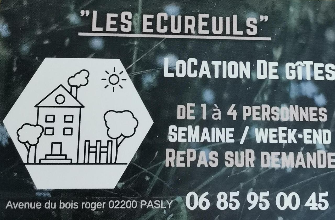 Appartement Les écureuils à Pasly Extérieur photo